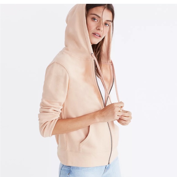 Madewell (NEW) Embroidered Rainbow Hoodie Sweatshirt - Picture 4 of 11